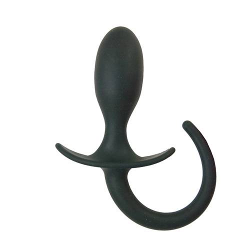 Ass Blaster Butt Plug With Tail Black