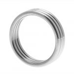 Echo Stainless Steel Triple Cock Ring SM