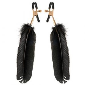 Fetish Fantasy Series Gold Fantasy Feather Clamps
