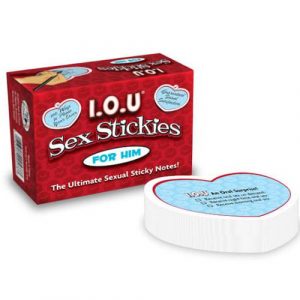I.O.U. Sex Stickies For Him