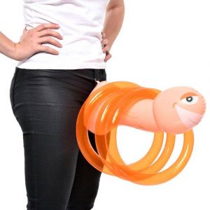 Mr Party Pecker Inflatable Ring Toss Game