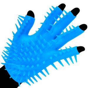 Neon Blue Luv Glove Masturbator