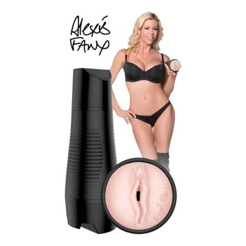 Pornstar Alexis Fawx Vibrating Rechargeable Pussy Masturbator
