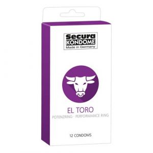 Secura Kondome El Toro Performance Ring x12 Condoms