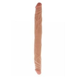 Get Real 14 Inch Flesh Coloured Realistic Double Ended Dildo