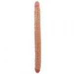 Get Real 16 Inch Flesh Colour Realistic Double Dildo