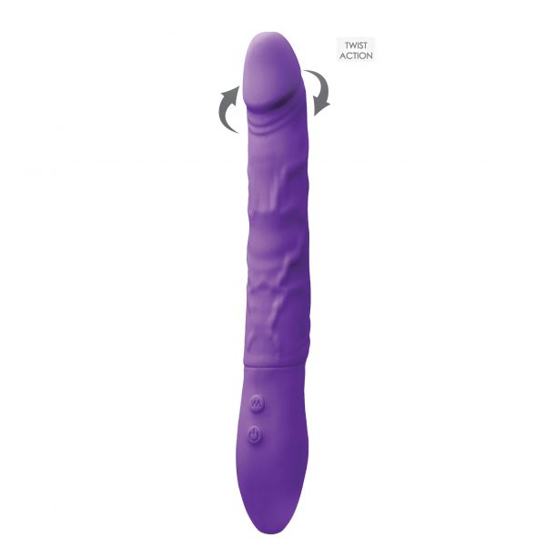 Inya Rechargeable Petite Twister Purple Realistic Vibe Twisting