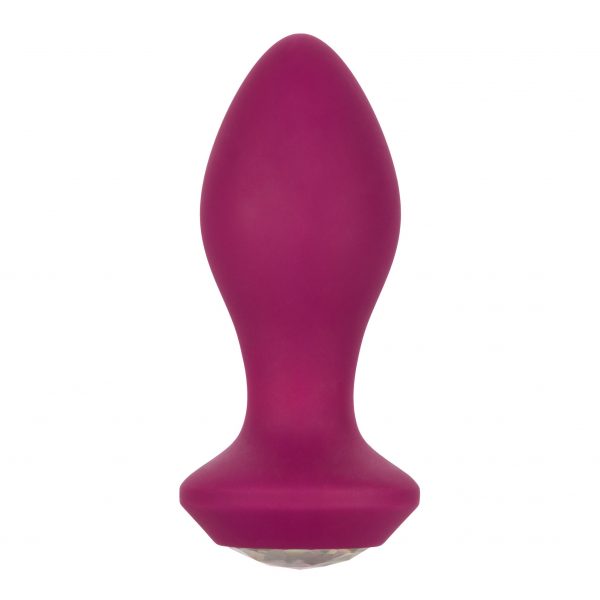 Power Gem Rechargeable Vibrating Butt Plug Crystal Probe