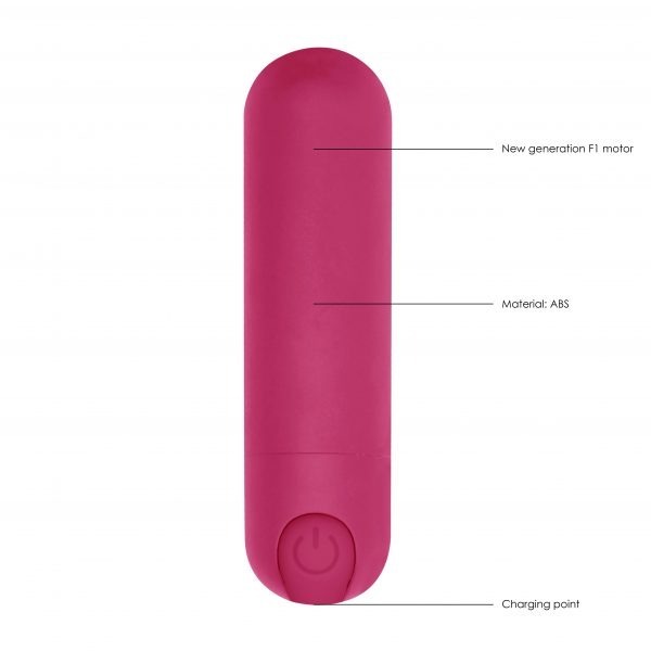 10 speed Rechargeable Bullet Vibrator (Pink) 1