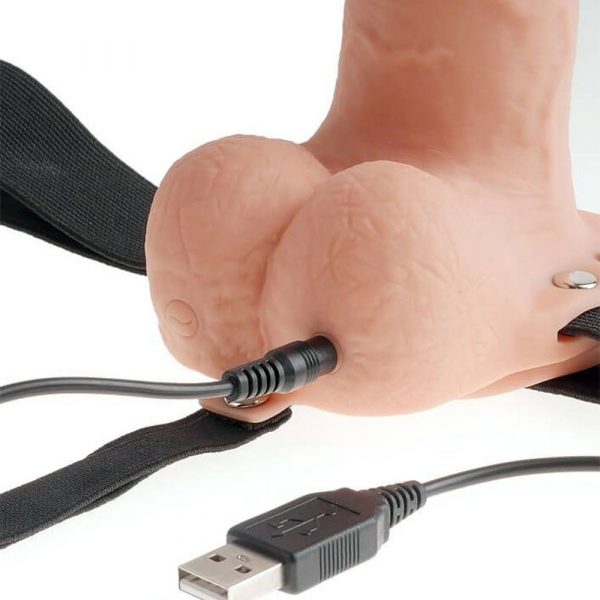 Fetish Fantasy 11 Inch Hollow Rechargeable Strap-on 2