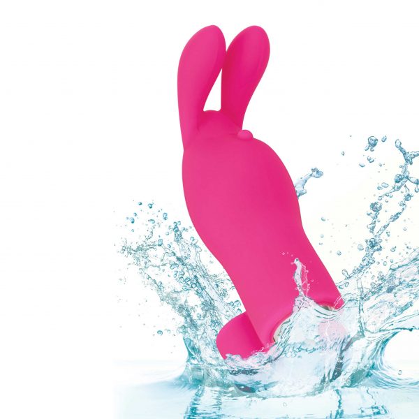 Intimate Play Pink Rechargeable Bunny Finger Vibrator waterproof