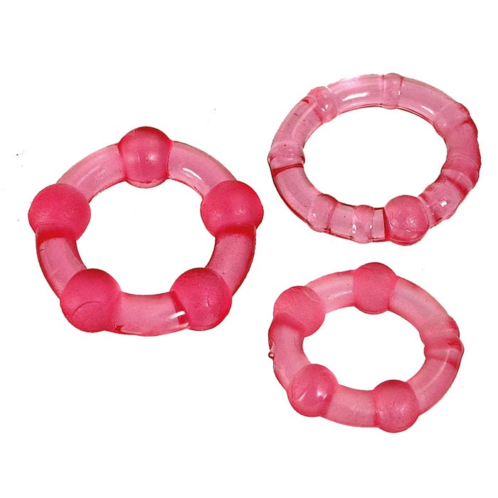 Stay Hard Cock Ring Set