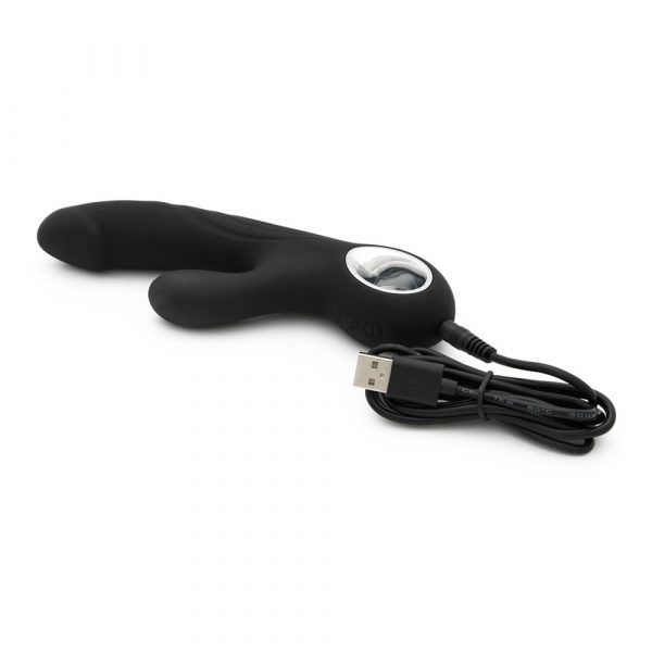 ToyJoy SeXentials Bliss Rabbit Vibe with charge lead