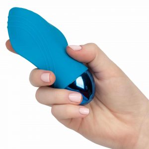 Tremble Kiss Clitoral Teaser Vibrator in hand