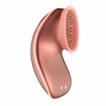 Twitch Rose Gold Clitoral Suction & Vibrator Side