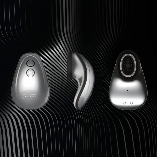 Twitch Silver Clitoral Suction & Vibrator Waves