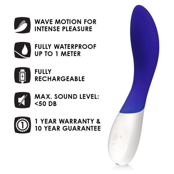 Lelo Mona Wave Midnight Blue Vibrator 1