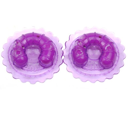 Nipple Vibrators (Purple)