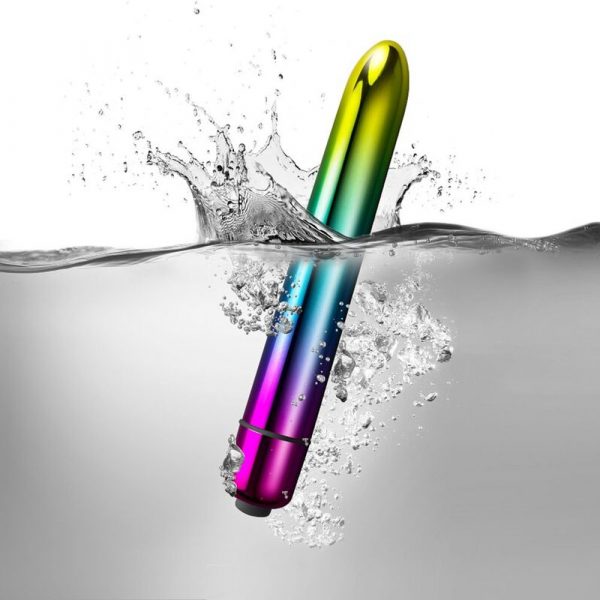 Rocks Off Prism Rainbow Bullet Vibrator in water