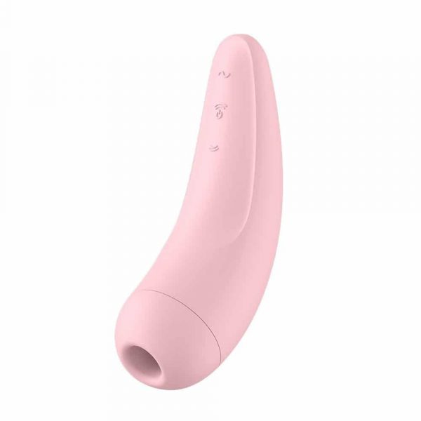 Satisfyer App Enabled Curvy 2 Plus Clitoral Massager (Pink)