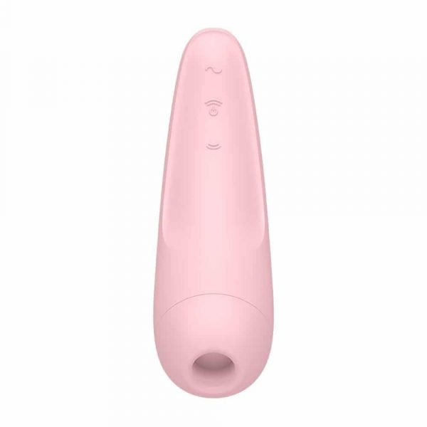 Satisfyer App Enabled Curvy 2 Plus Clitoral Massager (Pink) Front