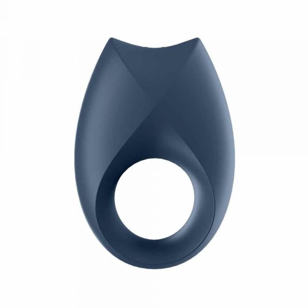 Satisfyer App Enabled Royal One Vibrating Cock Ring (Blue) Back