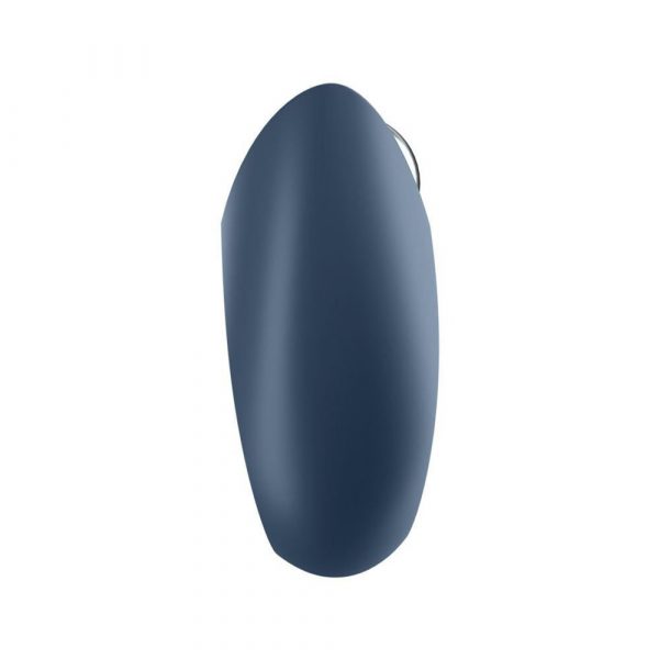 Satisfyer App Enabled Royal One Vibrating Cock Ring (Blue) Side