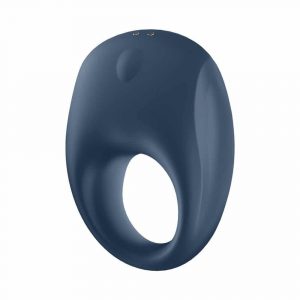 Satisfyer App Enabled Strong One Vibrating Cock Ring (Blue)