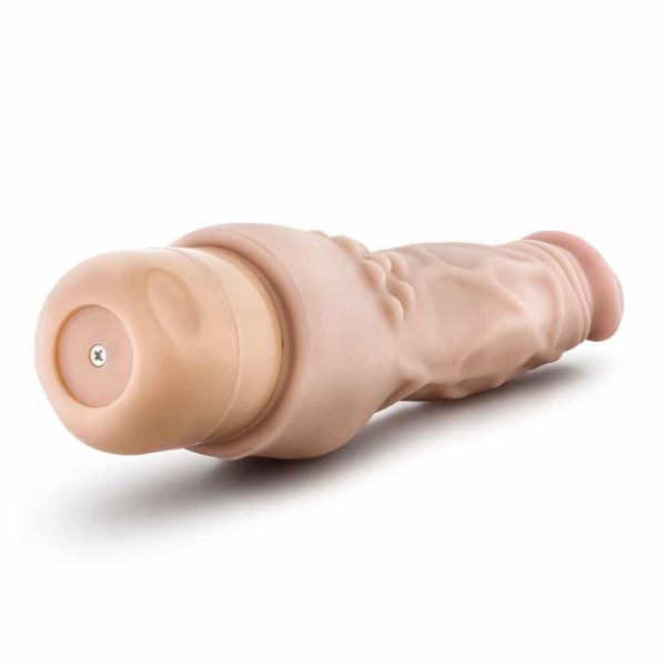 Dr. Skin Cock Vibe Vibrating Cock 8 Inches Base