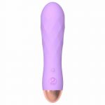 Cuties Silk Touch Rechargeable Mini Vibrator (Purple)