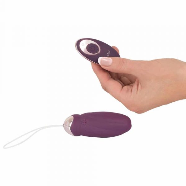 Javida Rechargeable Rotating Love Ball Egg Vibrator remote