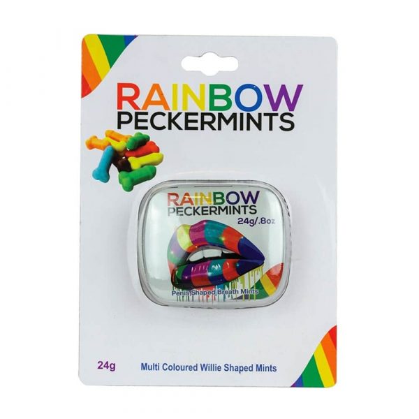 Rainbow Peckermints 24g Packaged