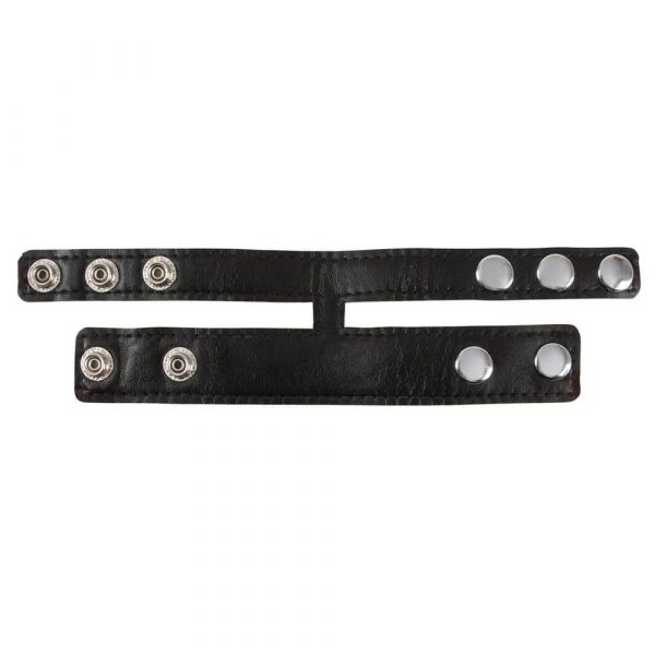 Rebel Mens Gear Cock Strap With Ball Stretcher 2