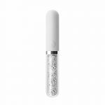 Stardust Charm 6 Inch Rechargeable Vibrator (White)