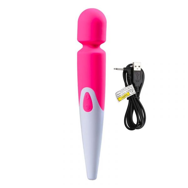 iWand 10 Speed Waterproof Rechargeable Wand Pink - USB Rechargeable
