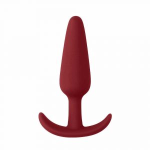 Beginners Size Slim Butt Plug (Red)