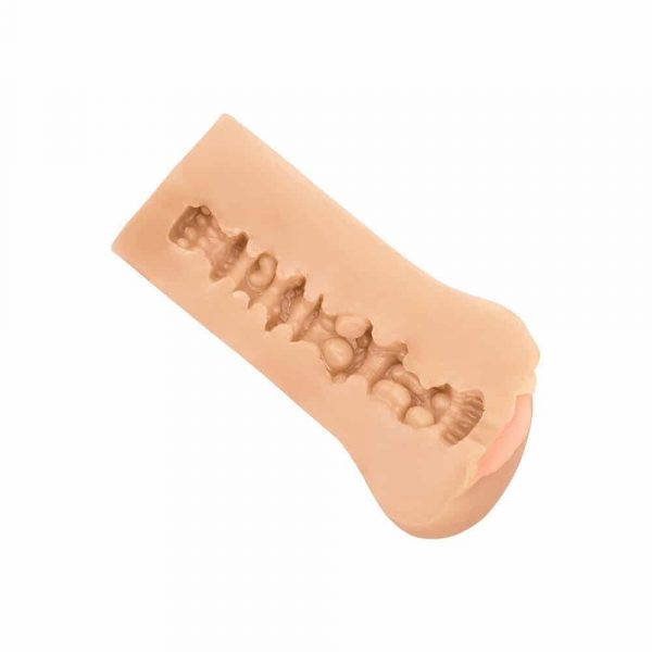 Boundless Vulva Masturbator (Flesh Pink) Cross Section