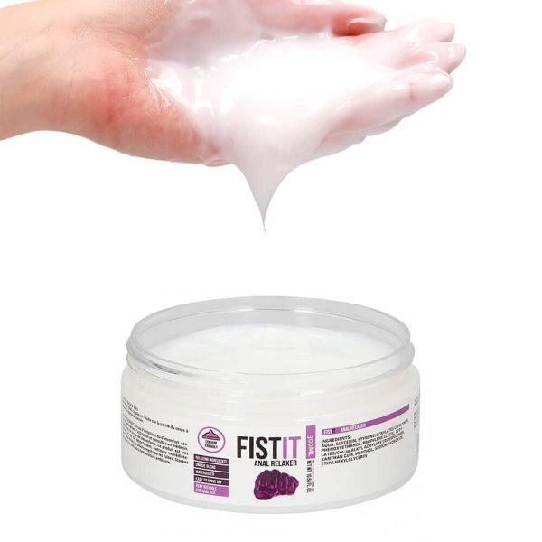 Fist It Anal Relaxer 300ml in hand