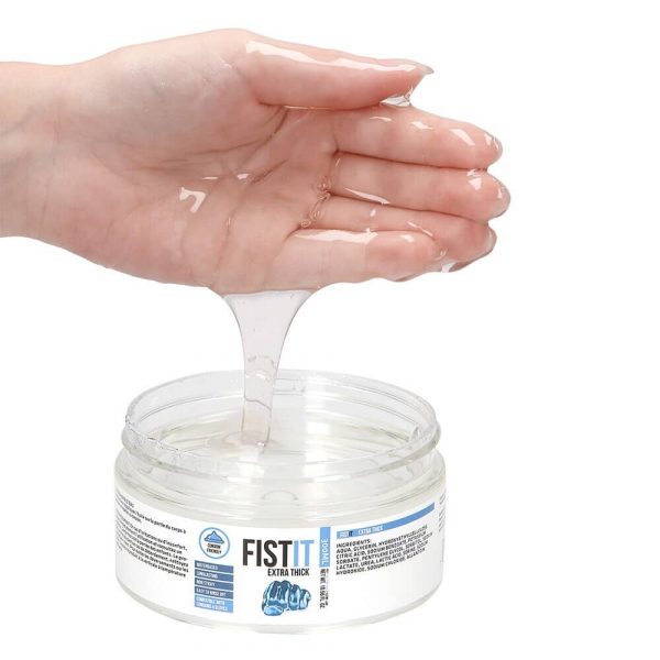 Fist It Extra Thick Lubricant 300ml in hand