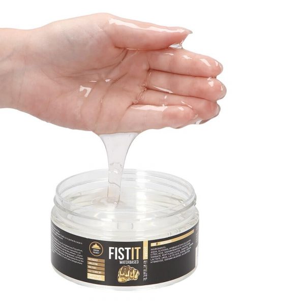 Fist It Water Based Lube 300ml in hand