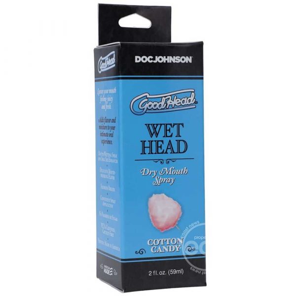 Good Head Wet Head Dry Mouth Spray (Cotton Candy 59ml) - Packaged