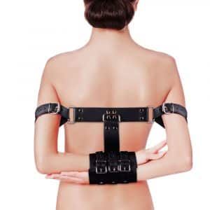 Leather Look Complete Arm Restraints