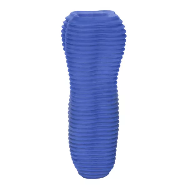 Apollo Stroker Closed End Textured Masturbator Blue