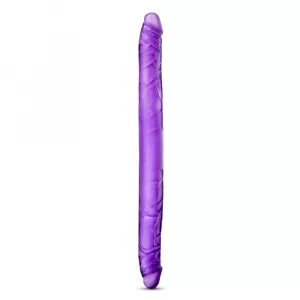 B Yours 16 Inch Purple Double Dildo