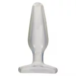 Crystal Jellies Medium Butt Plug Clear