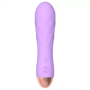 Cuties Silk Touch Rechargeable Mini Vibrator Purple