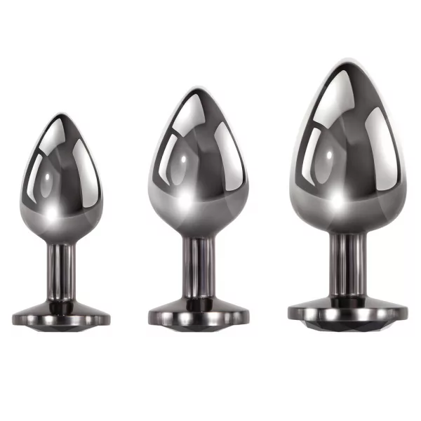 Evolved Black Gem Anal Plug Set