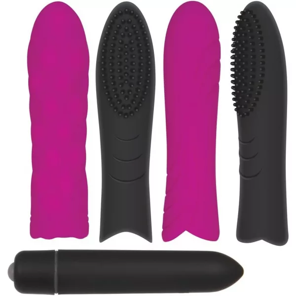 Evolved Trio Pleasure Sleeve Kit With Bullet