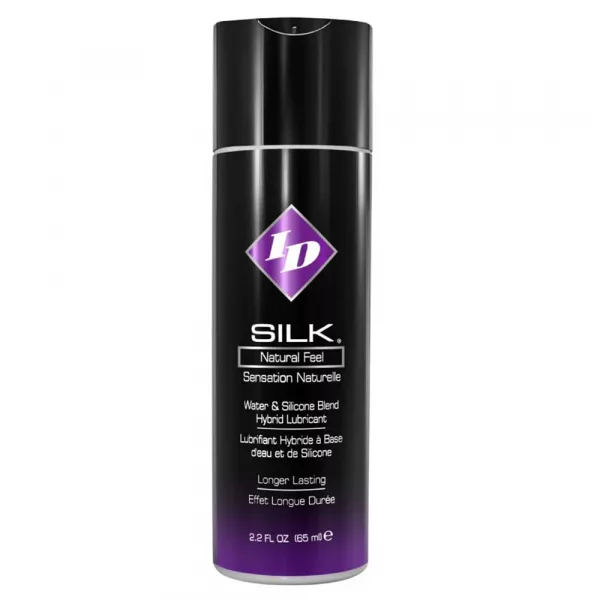 ID Silk Natural Feel Water Based Lubricant 2.2floz/65mls