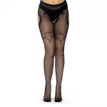 Leg Avenue Suspender Tight in Duchess Lace UK 6 to 12